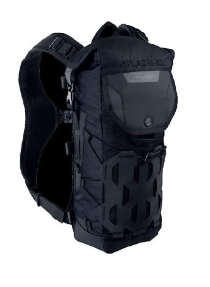 Τσάντα Μηχανής Αδιάβροχη από την OXFORD σε Χρώμα Μαύρο Atlas Χωρητικότητας 10 Λίτρων Advanced Backpack OL1002